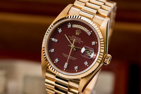 oxblood rolex|Rolex 18038 price.